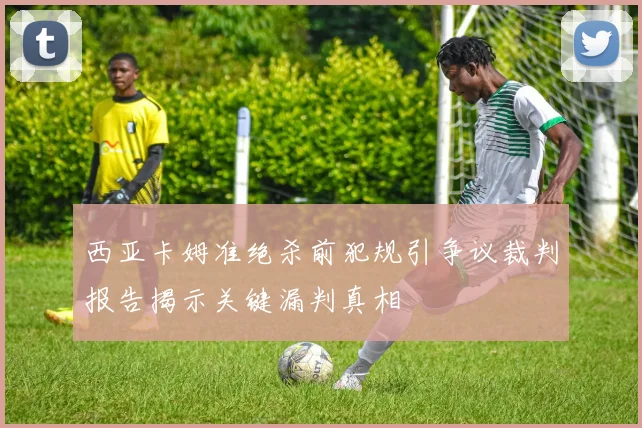 西亚卡姆准绝杀前犯规引争议裁判报告揭示关键漏判真相